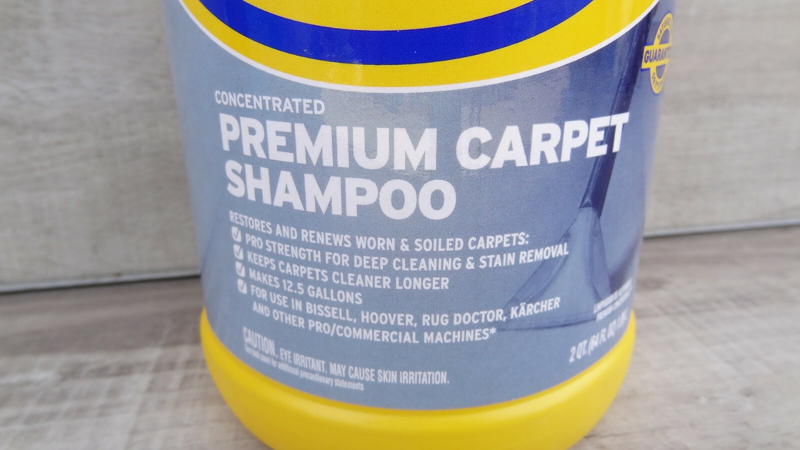 2 x Zep Concentrated Premium Carpet Shampoo Stain Removal Deep Cleaning ~2 Qt/ea