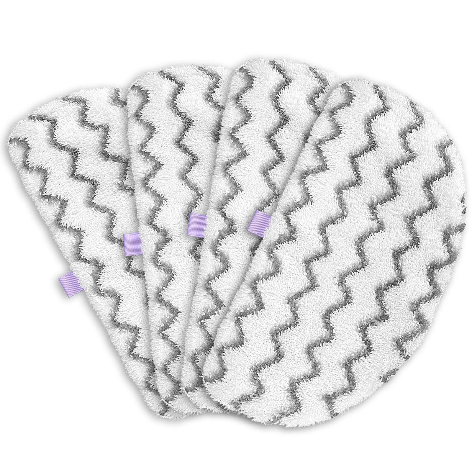 4 Pack Powerfresh Replacement Steam Mop Pads Compatible with Bissell Powerfresh
