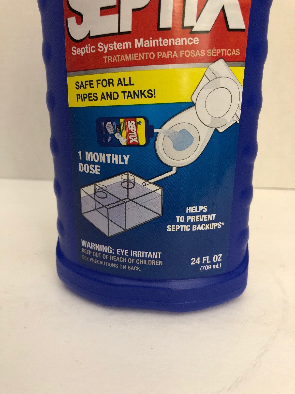 1-Septix,Treatment For Septic Tanks & Systems,Highly Concentrated 24 Oz Pine Glo
