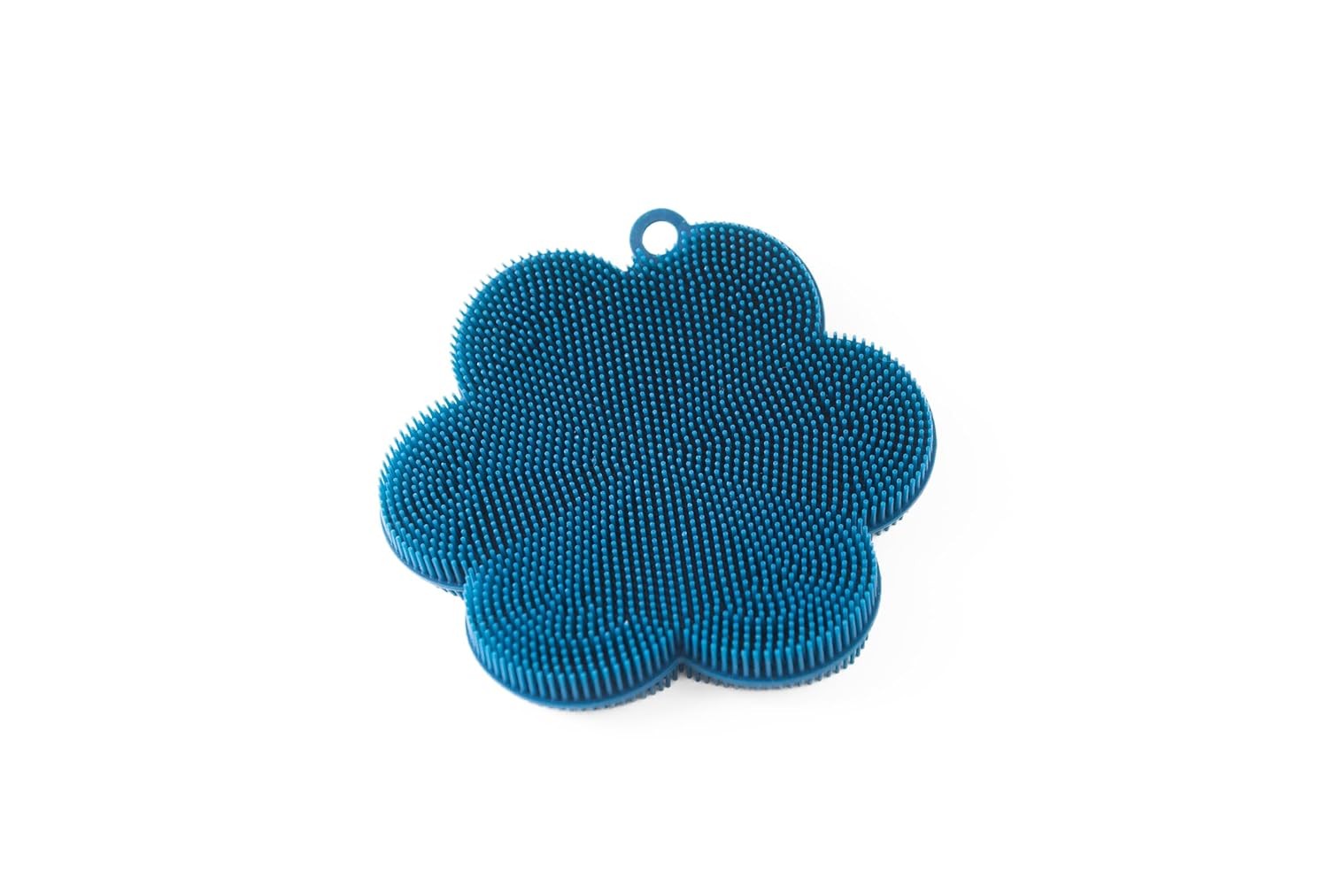 Silicone Dish Scrubbing Brush Navy Counter Dish Sink Vegetable 4.41″L