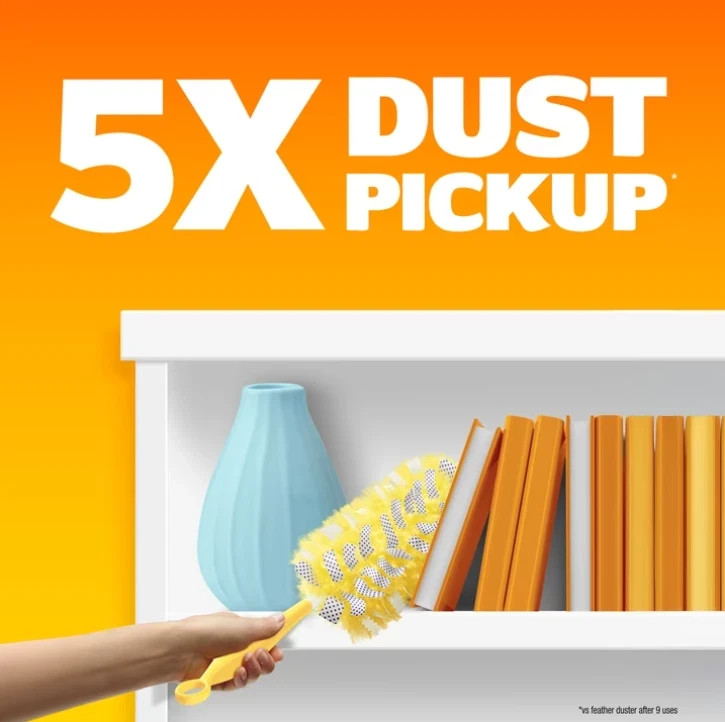 (2 pack) Swiffer Dusters Heavy Duty Duster Refills,Unscented, 11 Count-fast ship