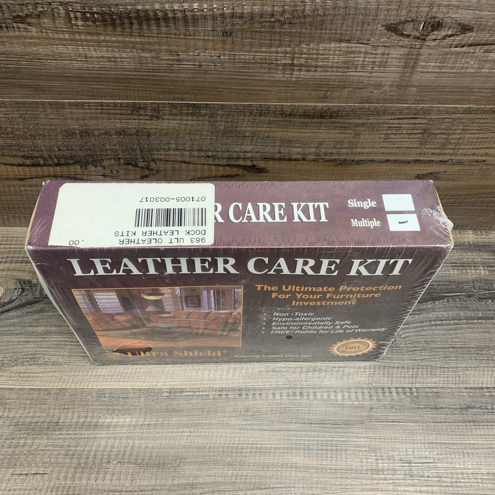 Ultra Shield Leather Care Kit Non Toxic Pet Safe Furniture Cleaner Conditioner
