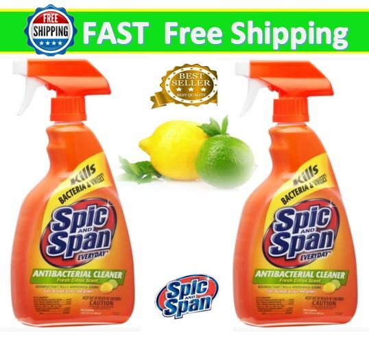 Spic Span {Set of 2} Fresh Citrus scent 32 Fl. Oz. Ea.= 64 Fl. Oz. Free Shipping