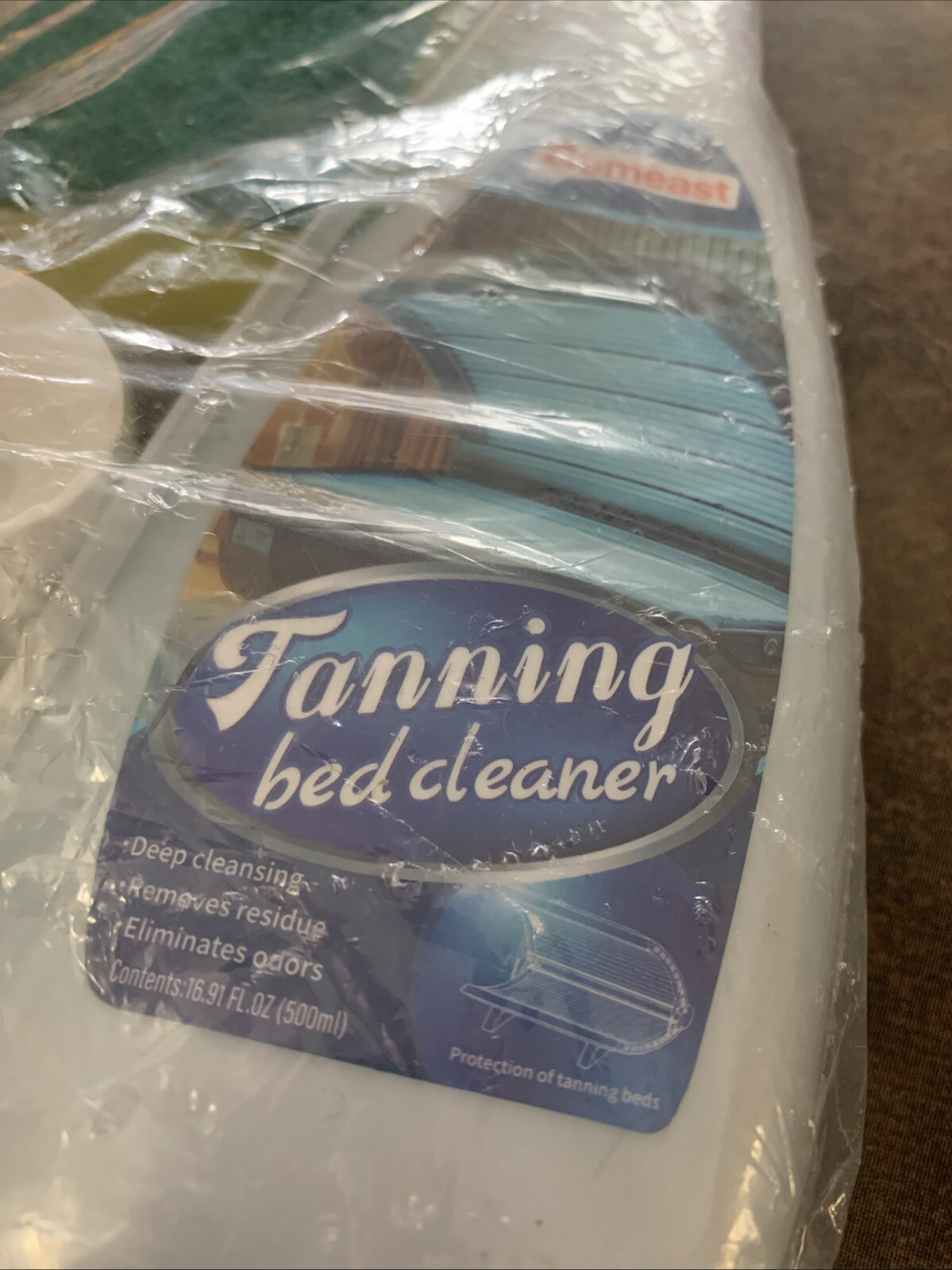 Tanning Bed Cleaner for Indoor Tanning Beds, Plastic Solution Spray Cleaner