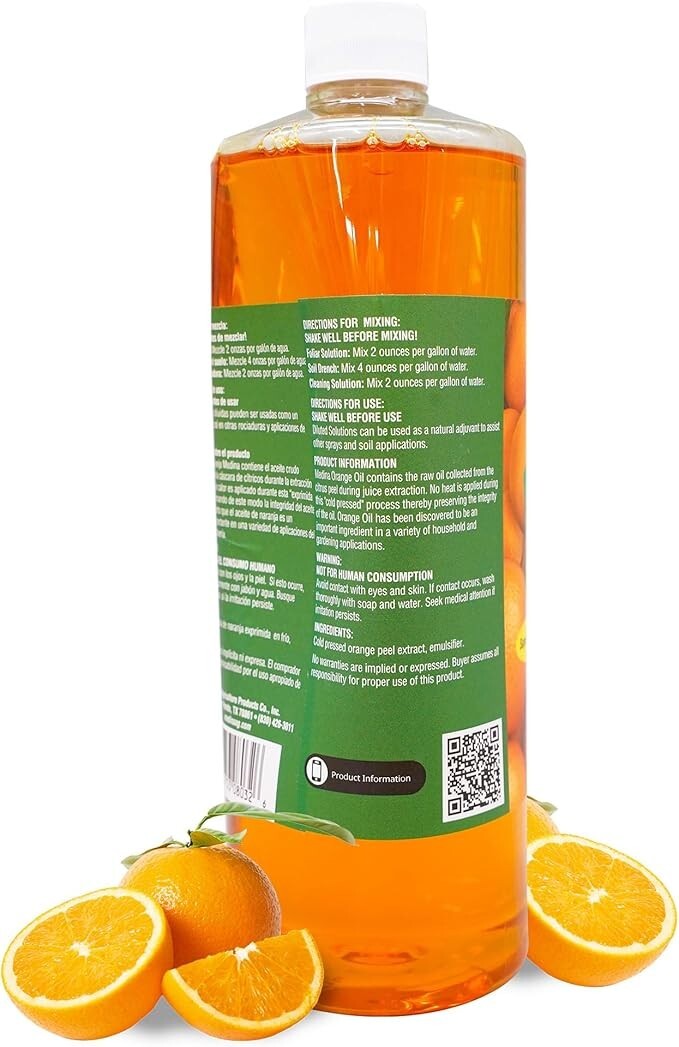 Orange Oil Cleaner and Degreaser 32 fl oz by Medina