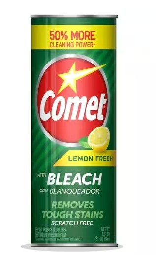 Comet 21 oz. All Purpose Abrasive Powder Cleaner with Bleach, Pine