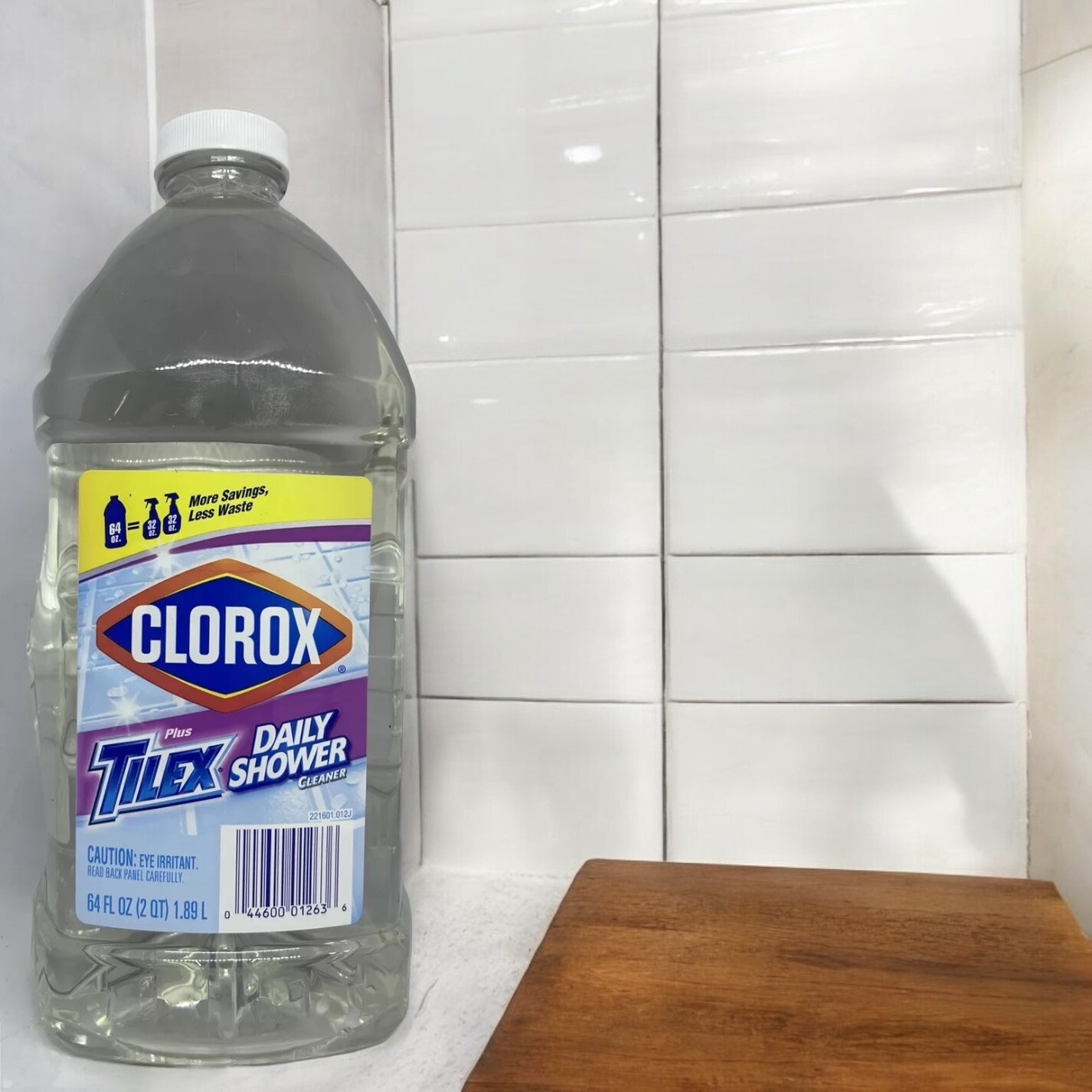 Clorox Tilex Daily Shower Cleaner Fresh Shower Liquid Refill, 1 Bottle, 64 Oz