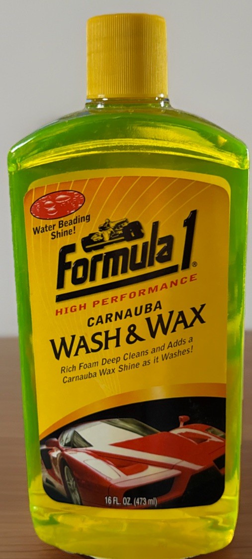 Formula 1 High Performance Carnauba Wash & Wax – 16 oz – Washes and Shines