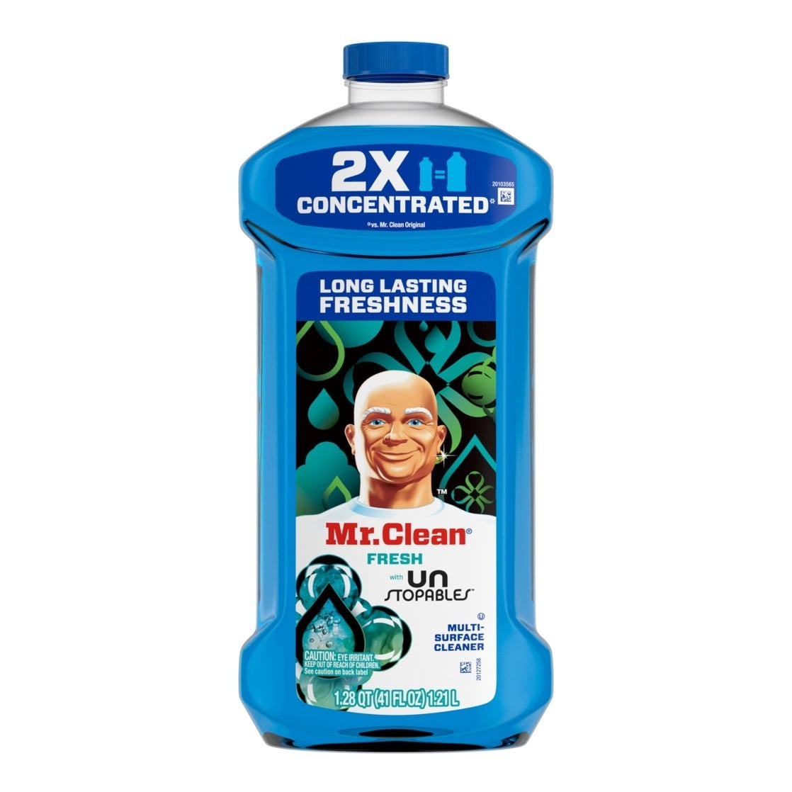 2X Concentrated Multi Surface All Purpose Cleaner Unstopables Fresh Scent 41 fl