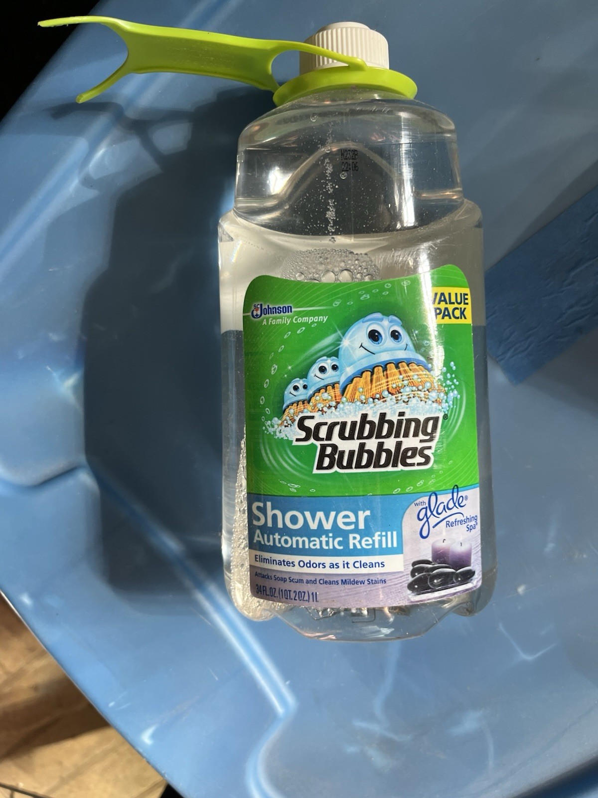 Scrubbing Bubbles Automatic Shower Cleaner Refill Fresh Clean Scent 34oz