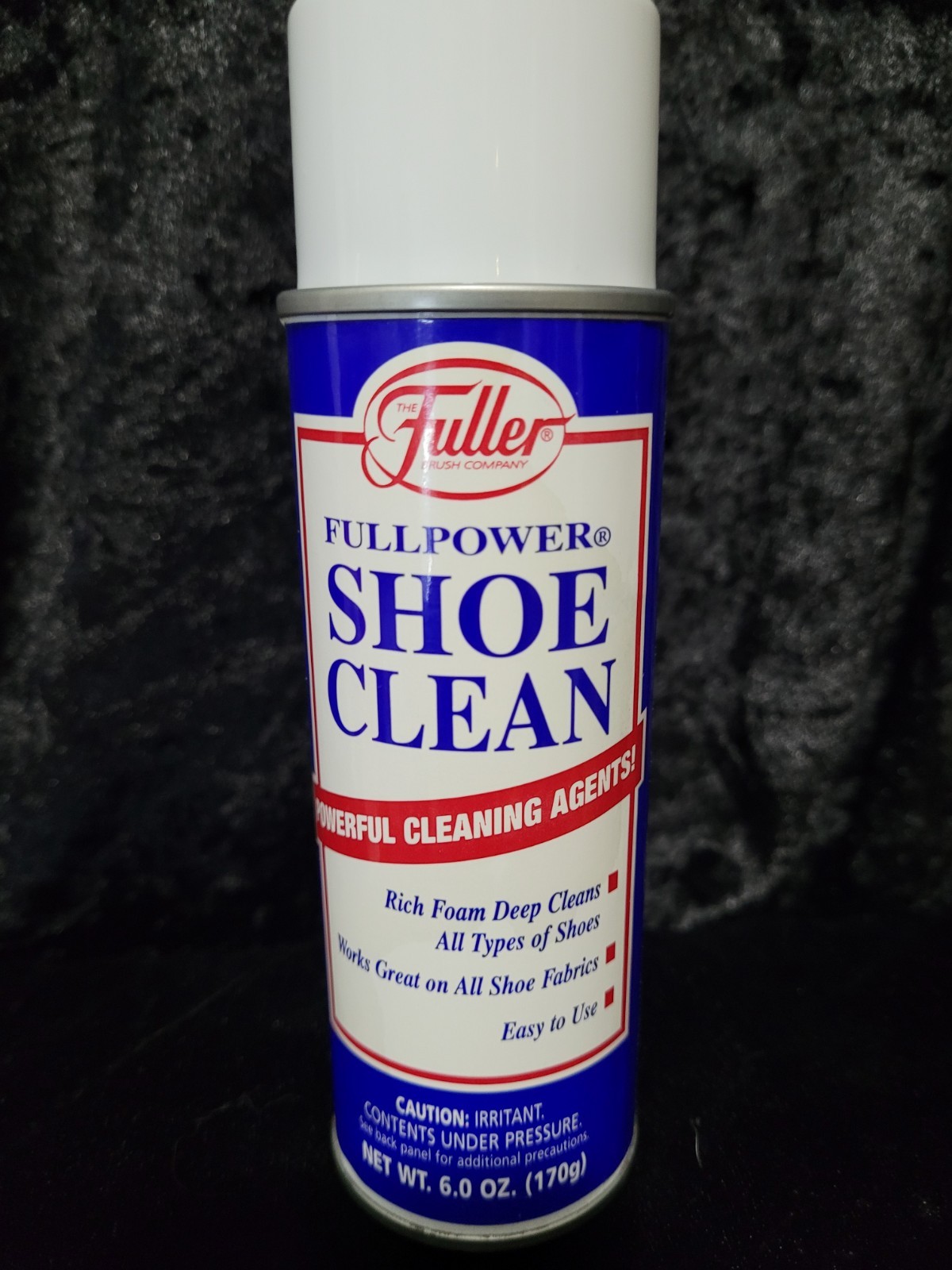 VTG FULLER BRUSH COMPANY SHOE CLEAN SPRAY CAN APPLICATION – NEW 6oz