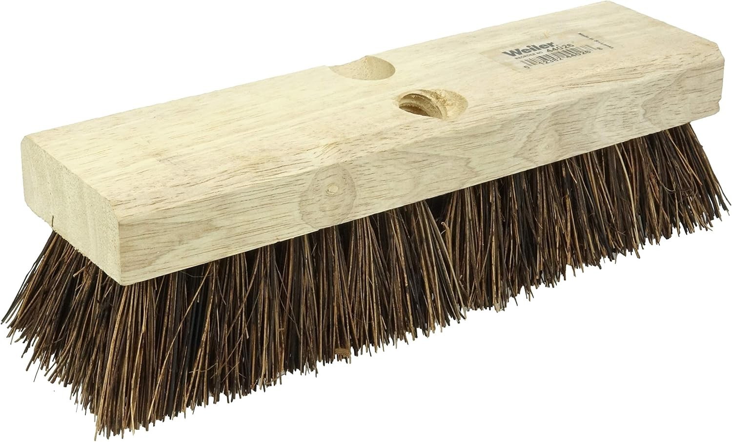 Heavy Duty Deck Scrub Brush Natural Palmyra Bristles for Hard Surfaces