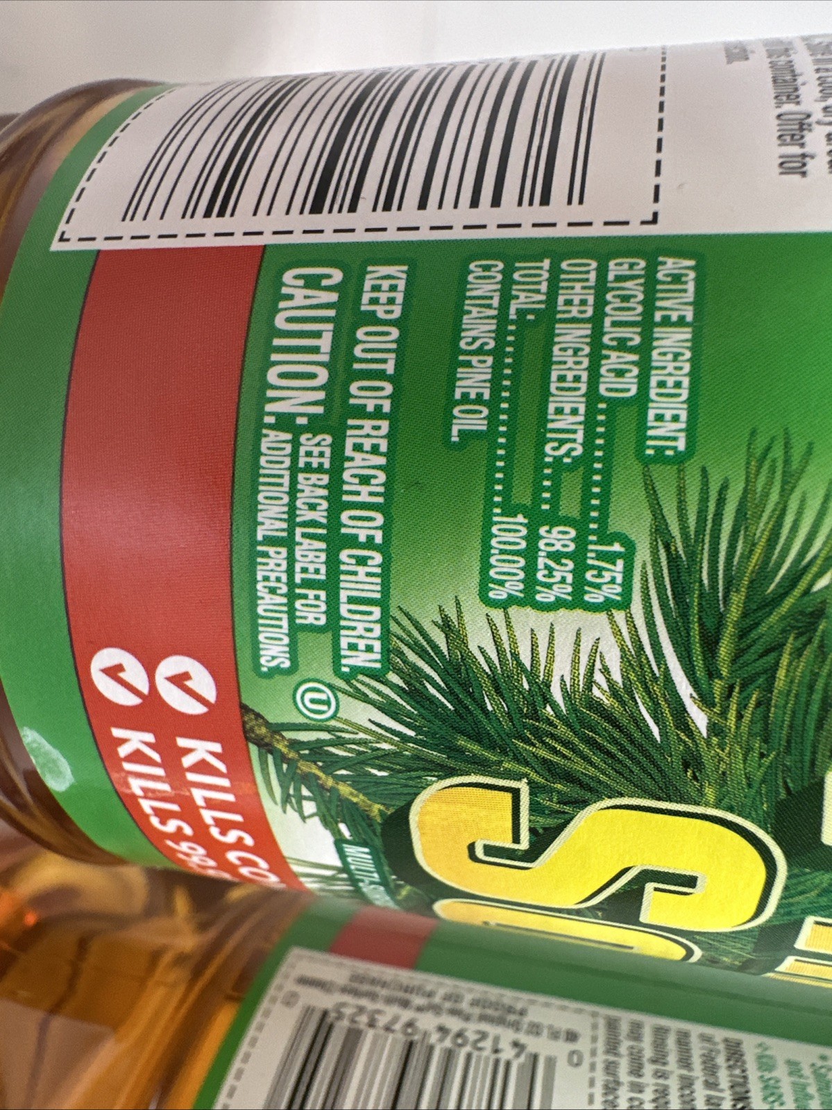 2x Pine-Sol All Purpose Cleaner Original Formula With Pine Oil 40oz & 24oz