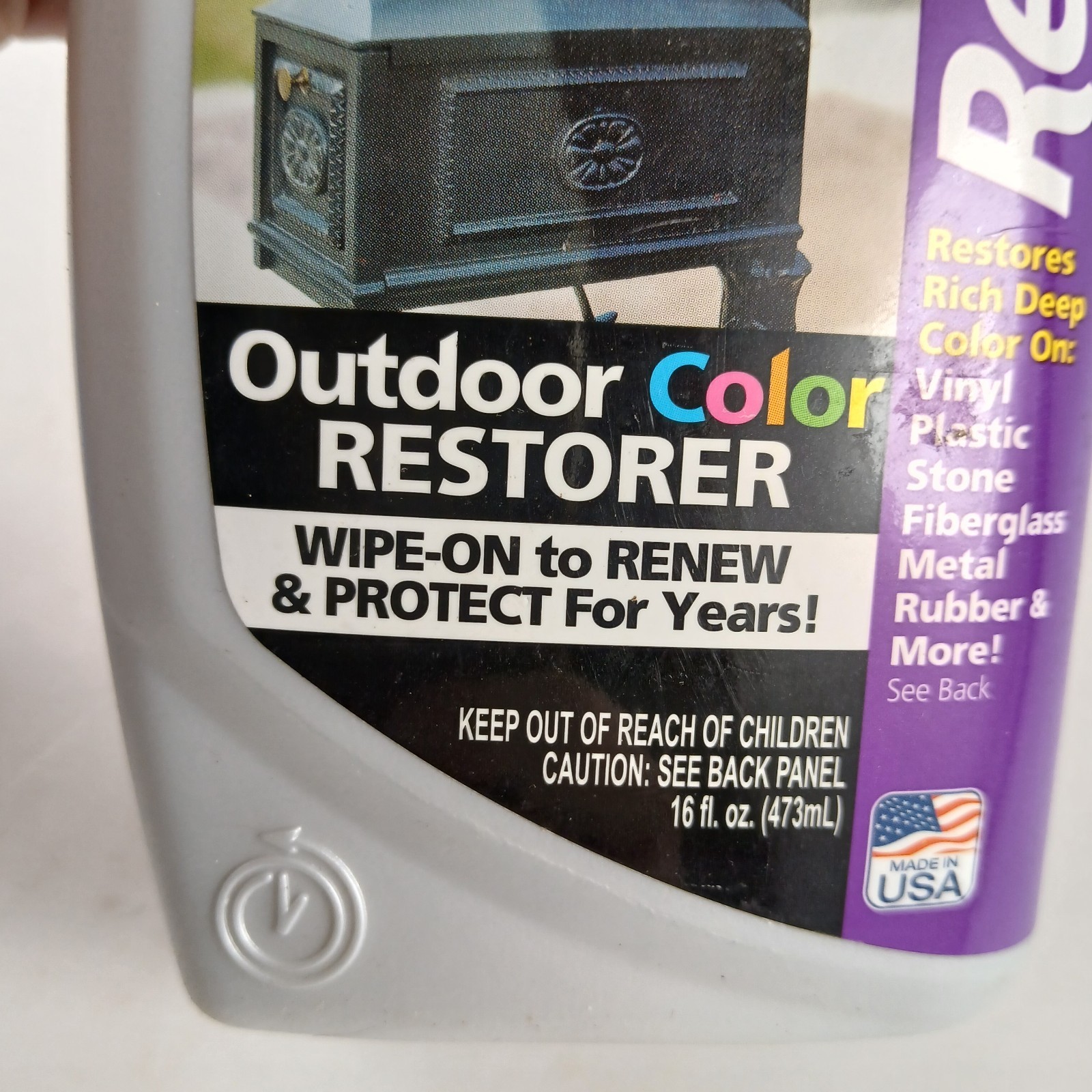 Rejuvenate Outdoor Color Restorer-Open 2/3 Full