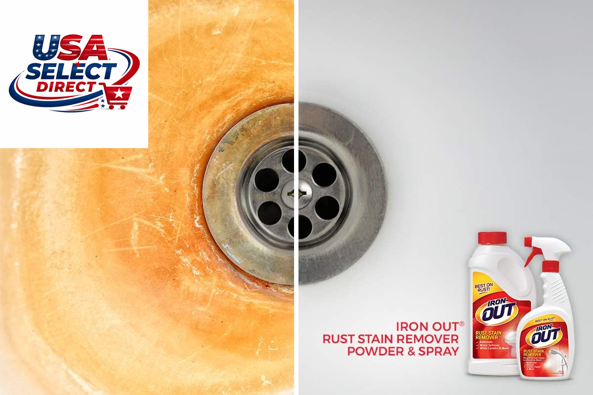 Rust Stain Remover Powder 4 Lb 12 Oz – 2 Bottles
