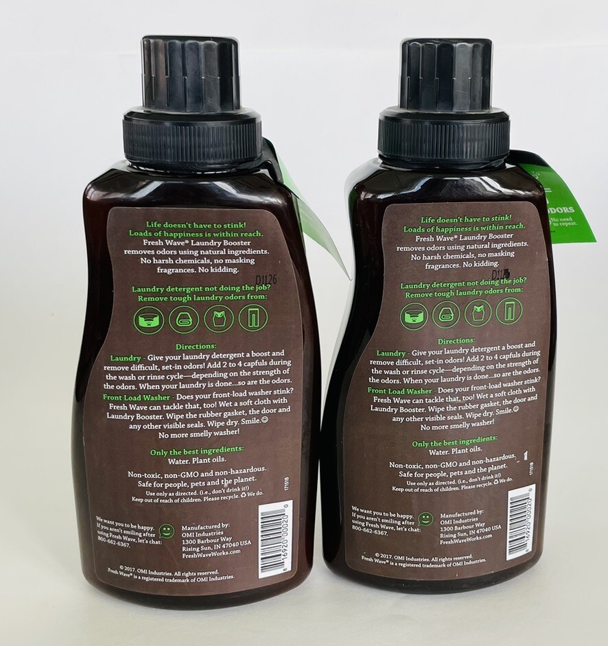 2-Pack of Fresh Wave Odor Removing Laundry Booster, 24 Fl Oz Each