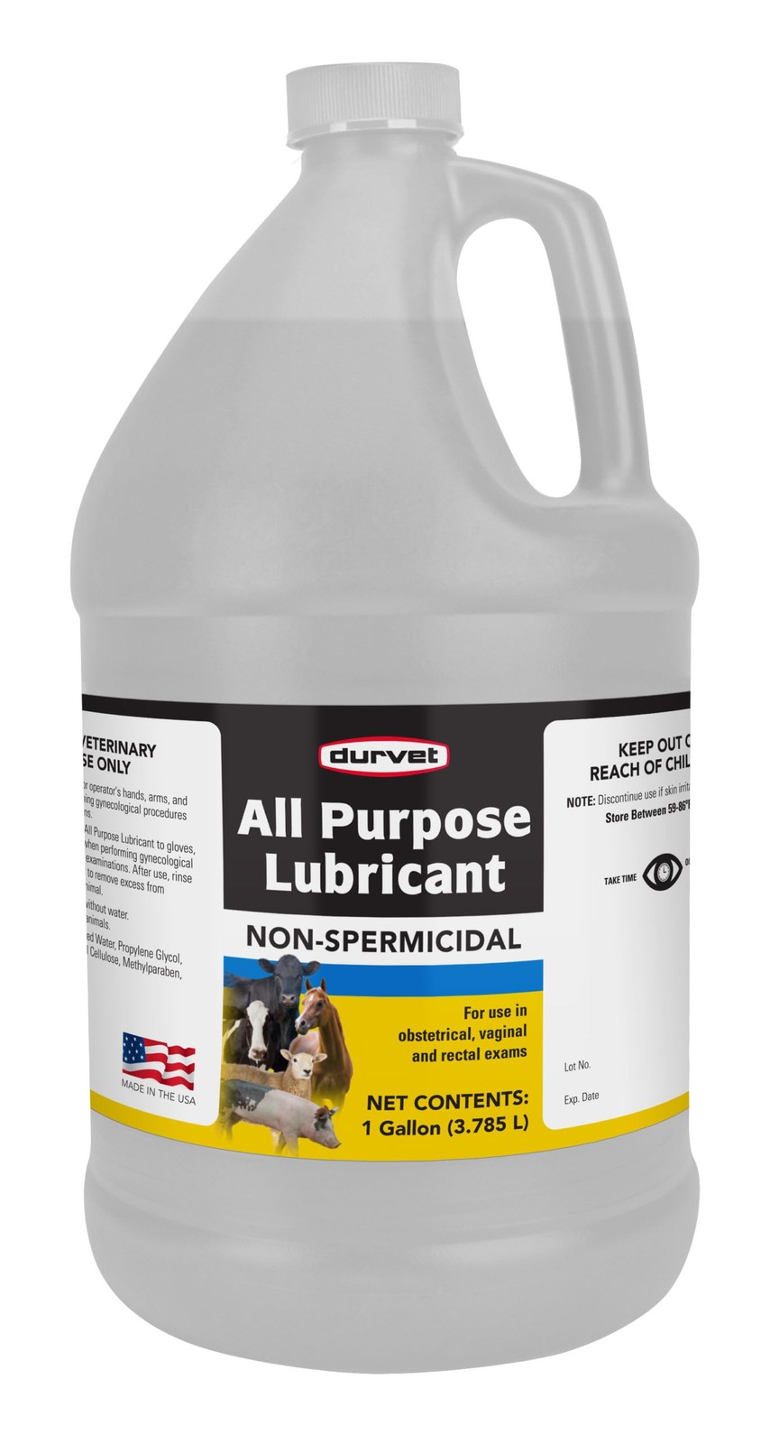 Durvet OB All Purpose Lubricant Gallon GALLON, Multicolored