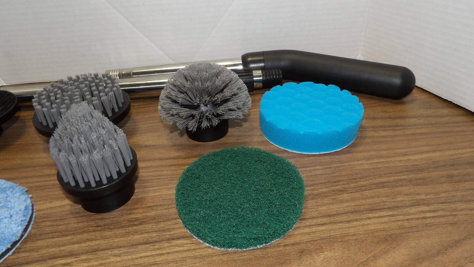 Leebein Electric Spin Scrubber Cordless Cleaning REPLACEMENT BRUSHES PADS handle