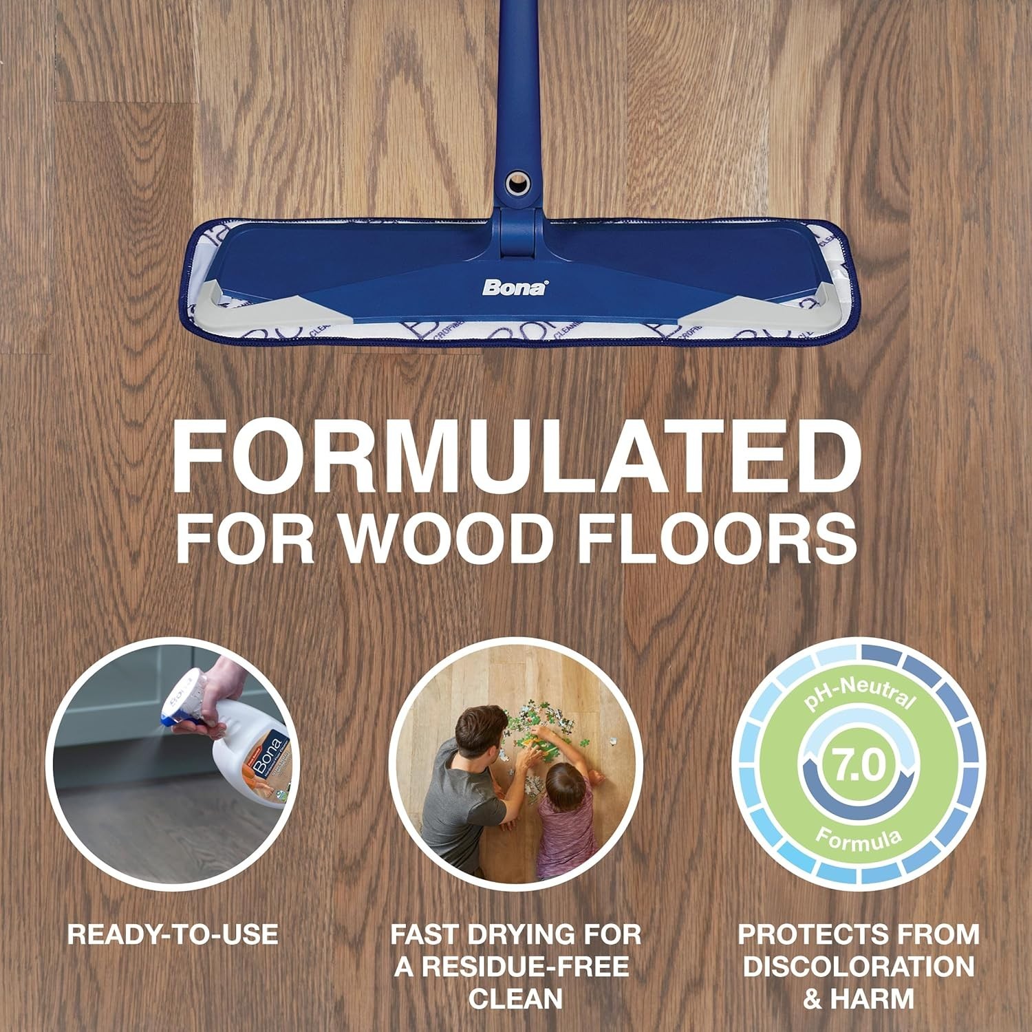 Hardwood Floor Cleaner Spray – 32 fl oz – Cedar Wood Scent