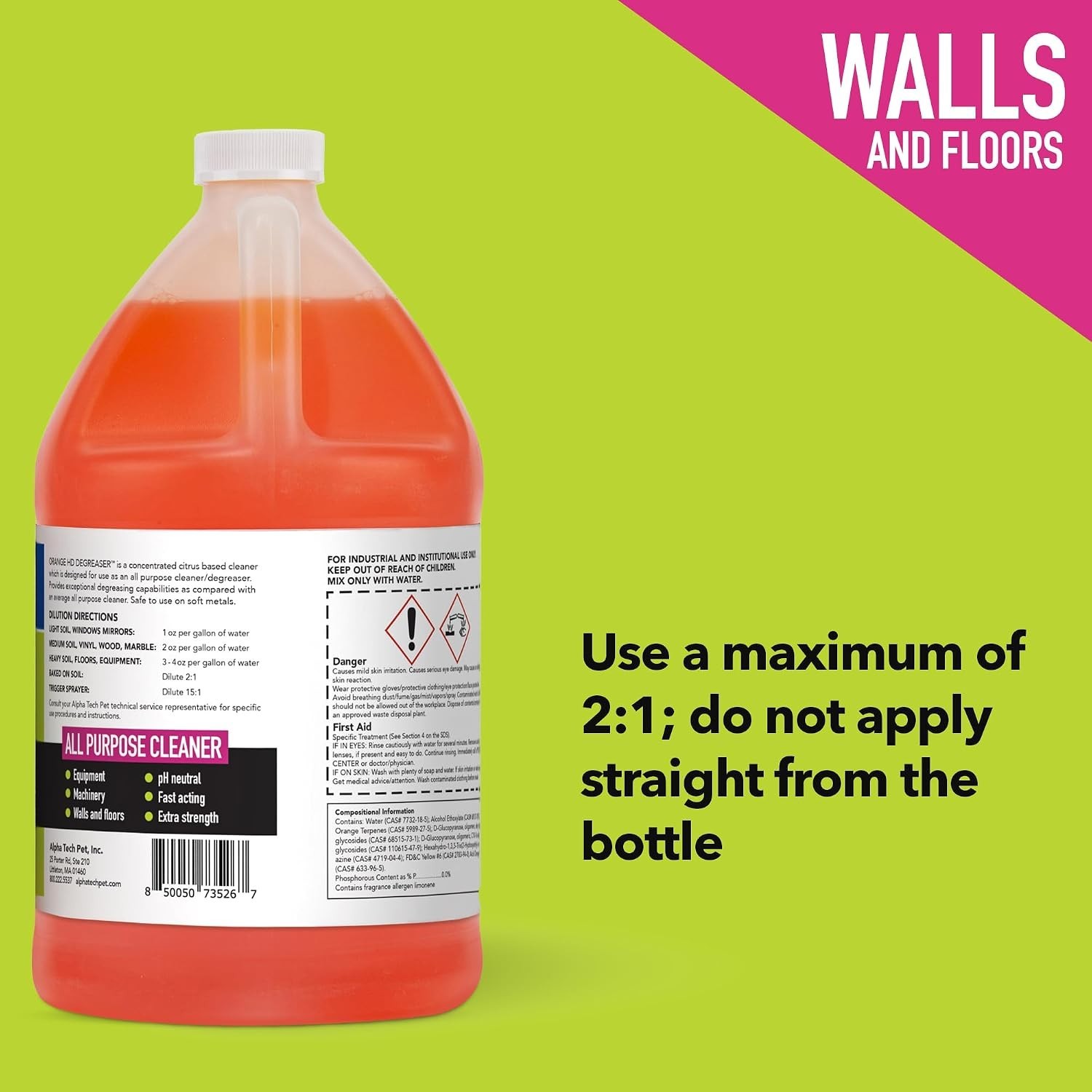 Citrus Heavy Duty Cleaner – Safe for Delicate Surfaces