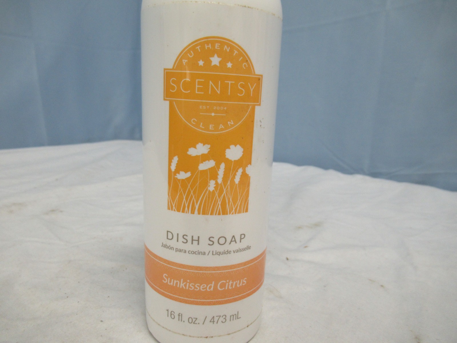 Scentsy Clean Dish Soap Sunkissed Citrus 16 fl oz (UU)