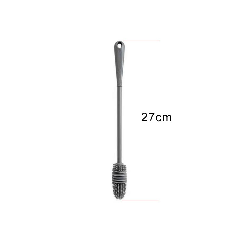 1Pcs Silicone Cleaning Tool Bottle Glass Cleaner Kitchen Brush Cup Scrubber