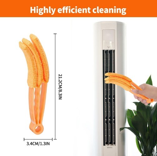 6 Pcs Window Venetian Blind Cleaner Duster Tool, Microfiber Number of Items: 6