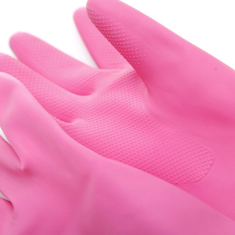 KIDS Rubber Gloves Pink Children Dishwashing Cleaning Play Kitchen School