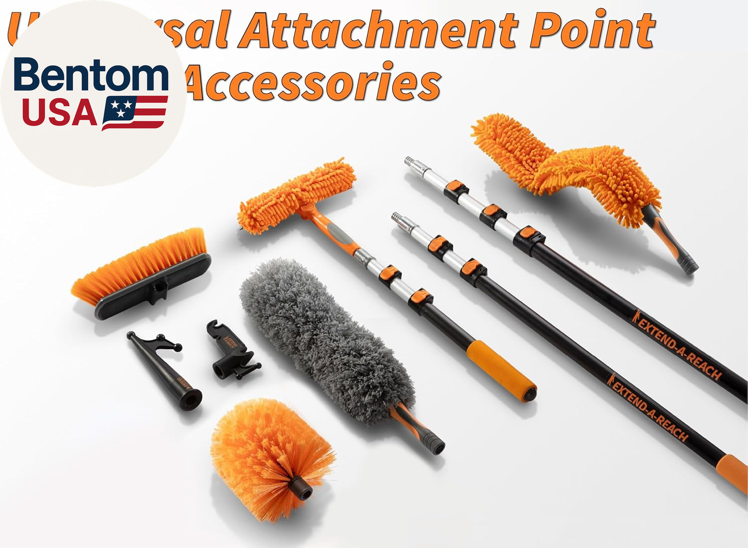 30 Foot High Reach Duster Kit with 5-24 Ft Extension Pole // High Ceiling Dustin