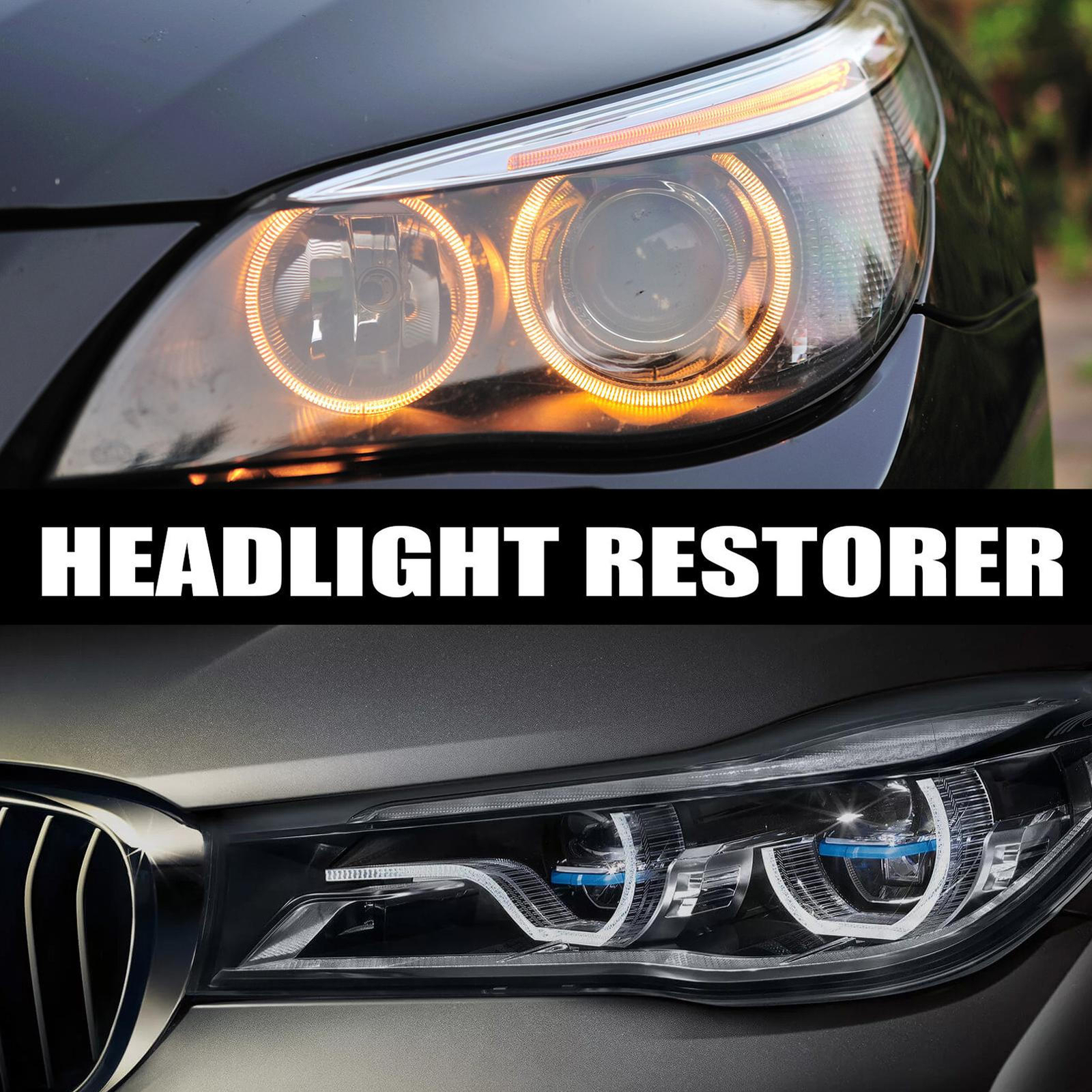 Car Headlight Polish Repair Fluid – Scratch Removal & Lens Renovation Cleaner`