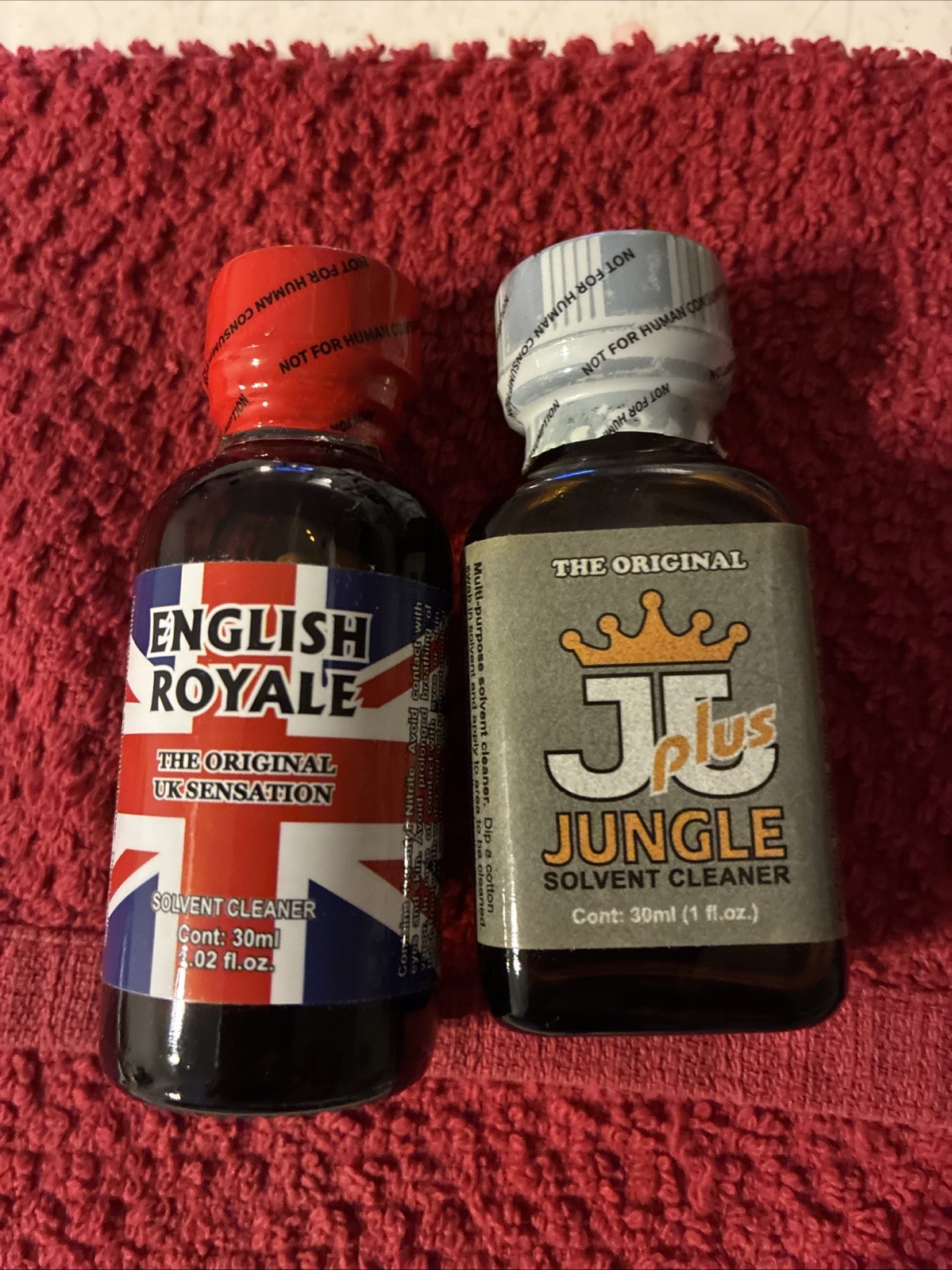 Leather Cleaners Brown bottle-30 ml BOTH Bottles At This Price.