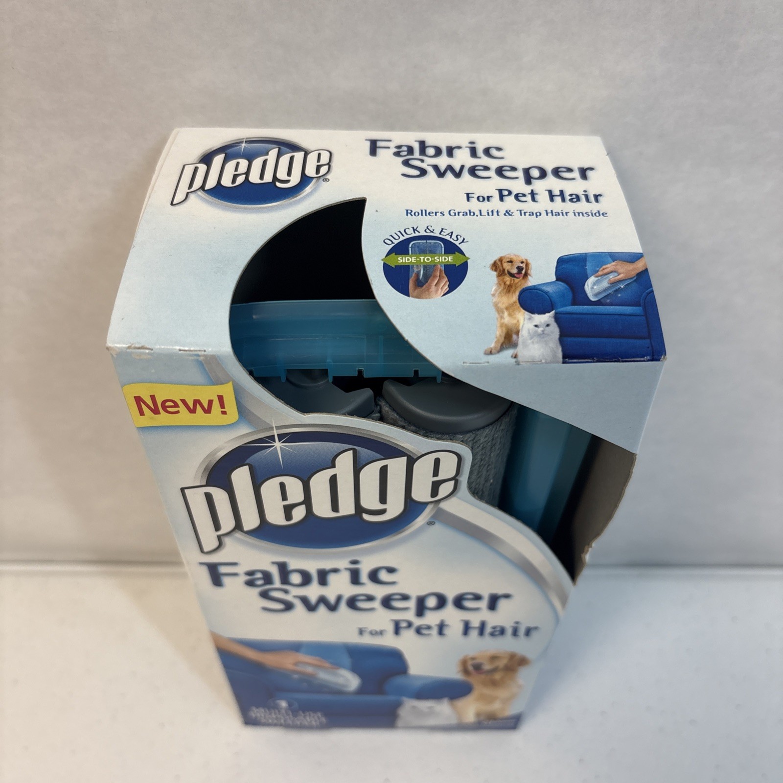 Pledge Fabric Sweeper For Pet Hair Roller Discontinued 2008 New & Sealed