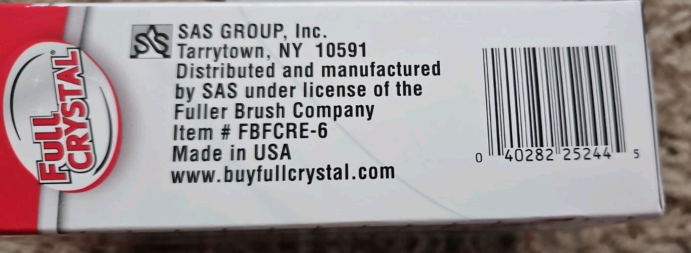 Fuller Brush FBFC-6 As Seen On TV Full Crystal Window & Glass Cleaner
