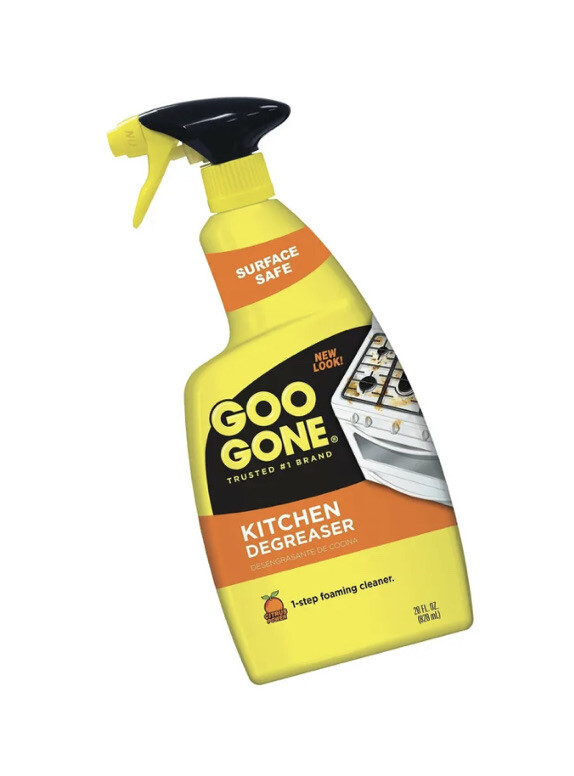 GOO GONE ~ KITCHEN Range Stove Tops DEGREASER Grease Grime Foaming Cleaner 28oz