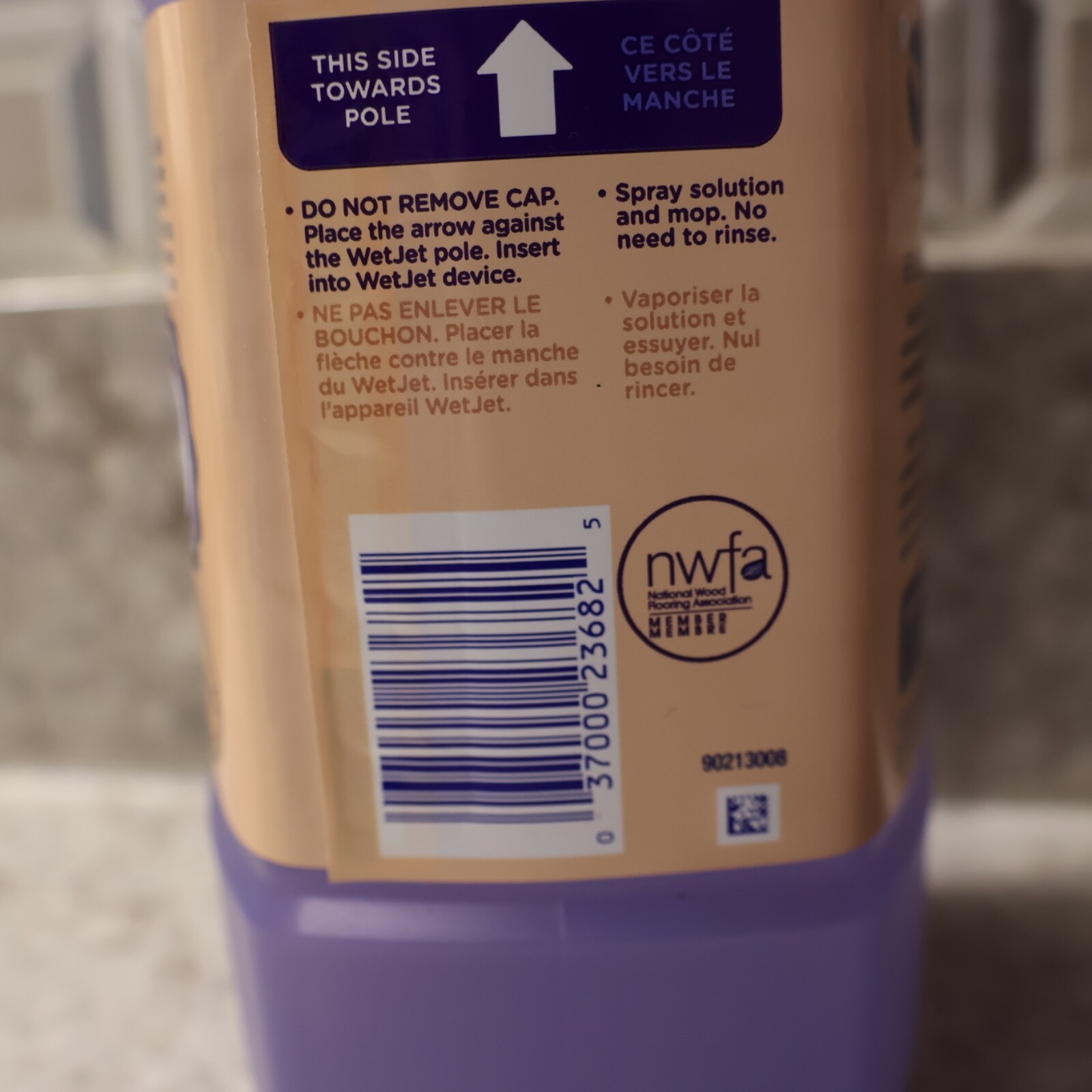Procter & Gamble 23682 Swiffer WetJet Wood Floor Cleaner 1.25L