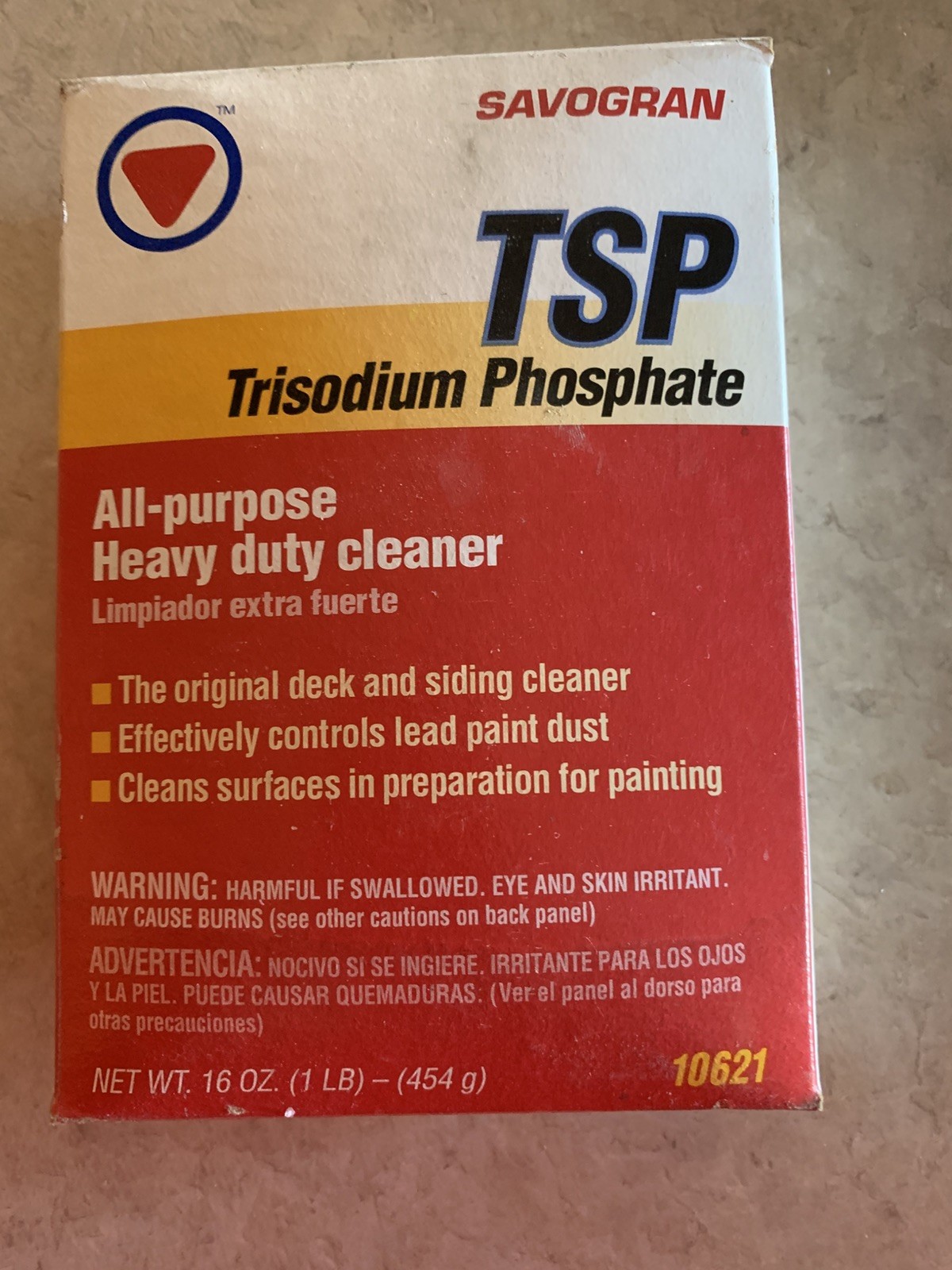 TSP Trisodium Phosphate heavy duty cleaner, 16 oz new