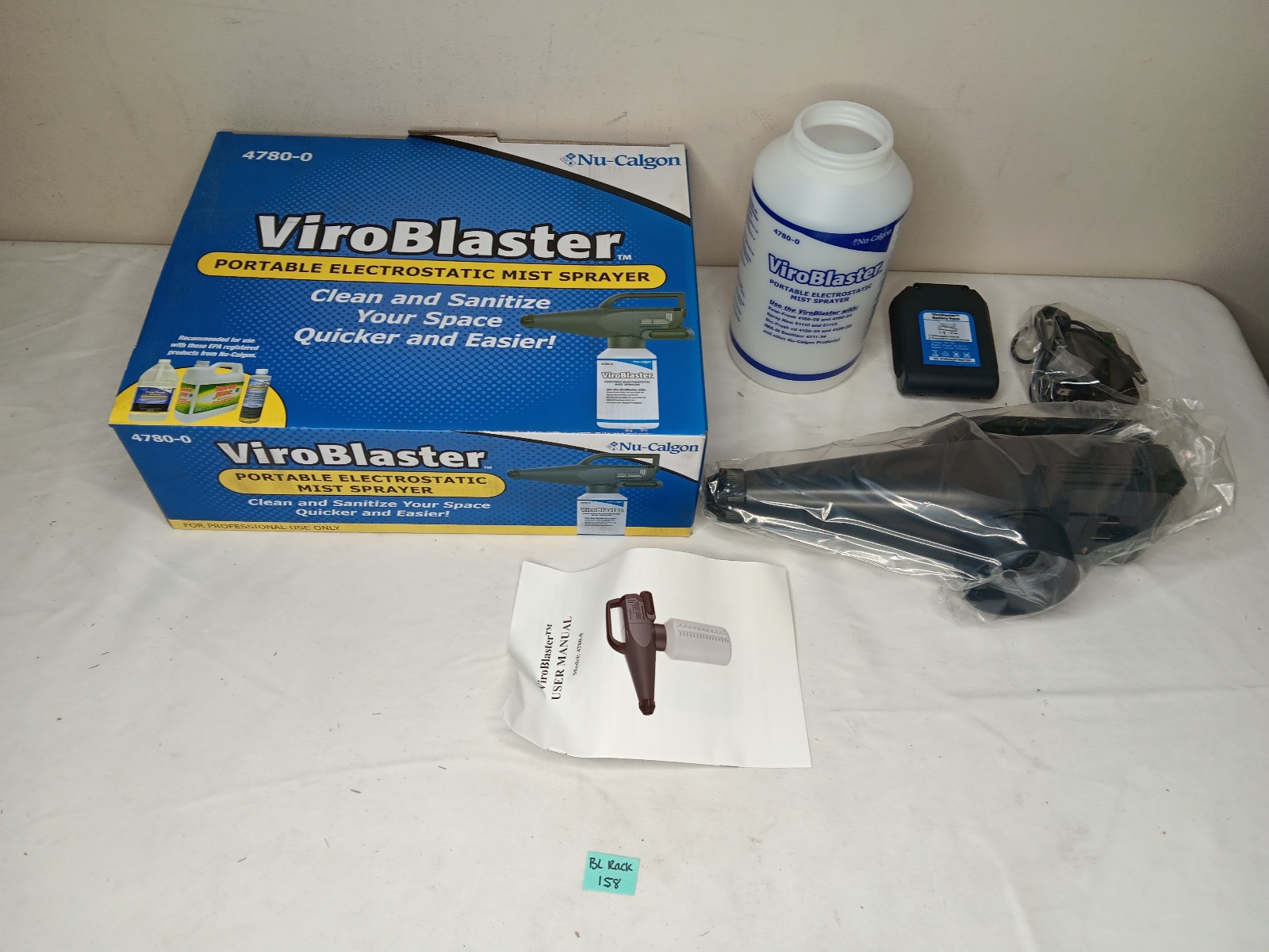 Nu-Calgon 4780-0 Portable Electronic Mist Sprayer – 212691