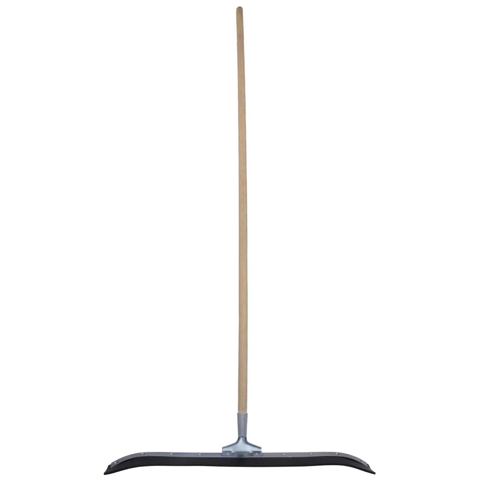 Asphalt Squeegee, 36 Inch Neoprene Curved Blade, 60 Inch Wood Handle, Reversi…