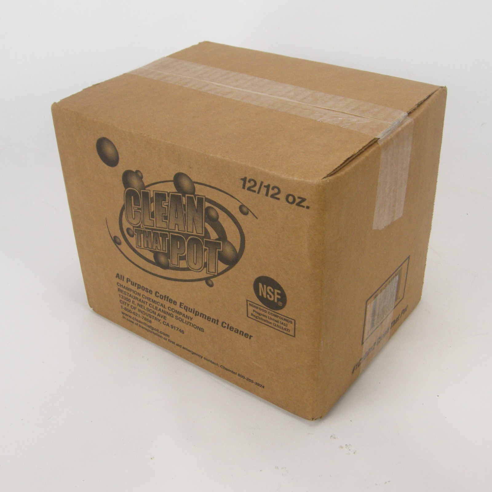 Clean That Pot All Purpose Coffee Equipment Cleaner 12 fl oz Case of 12 Bottles