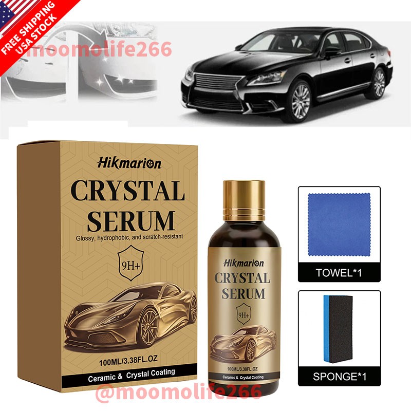100ML Crystal Serum–Advanced Graphene Ceramic Coating forCars,9H GrapheneCoating