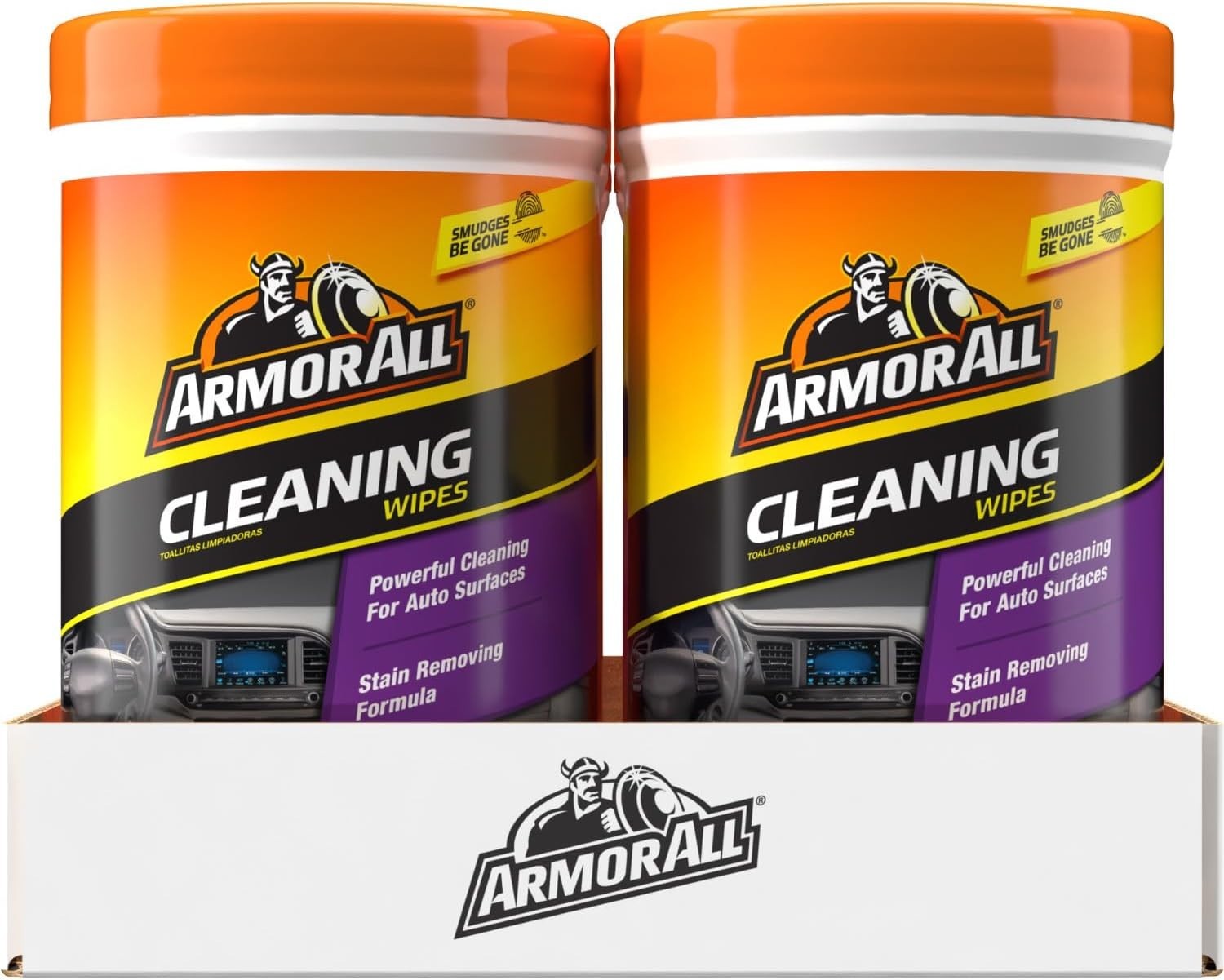 Car Cleaning Wipes, 90 Count Canister, Car Wipes | Lint-free car dashboard cl…