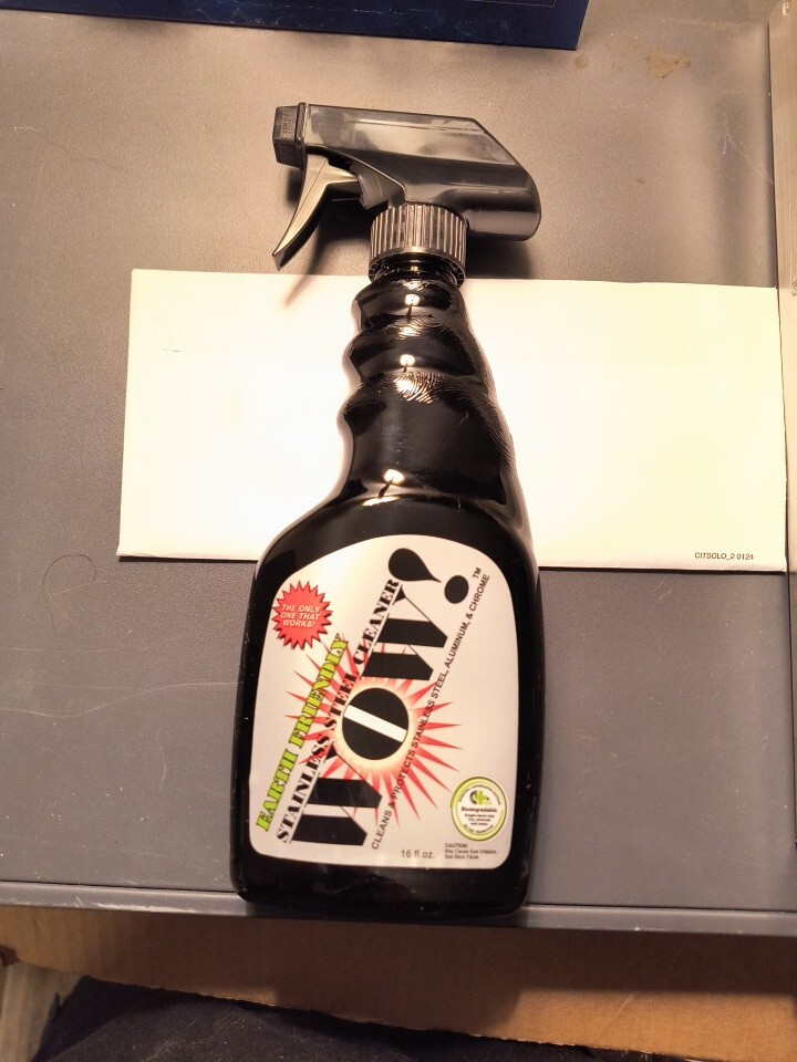 WOW Stainless Steel Polish 16 oz Spray Bottle | 2 Pack