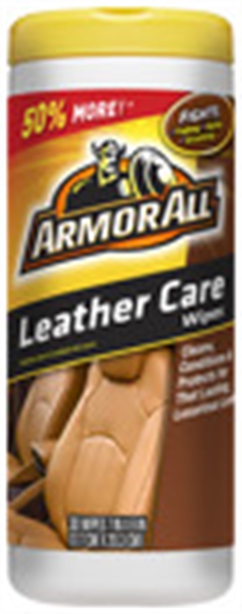 Armor All 18581B 30 ct. Leather Care Wipes for Lasting Luxurious Look