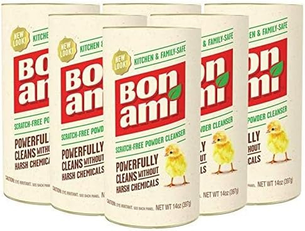 Bon Ami Powder Cleanser 14 Oz Pack of 6