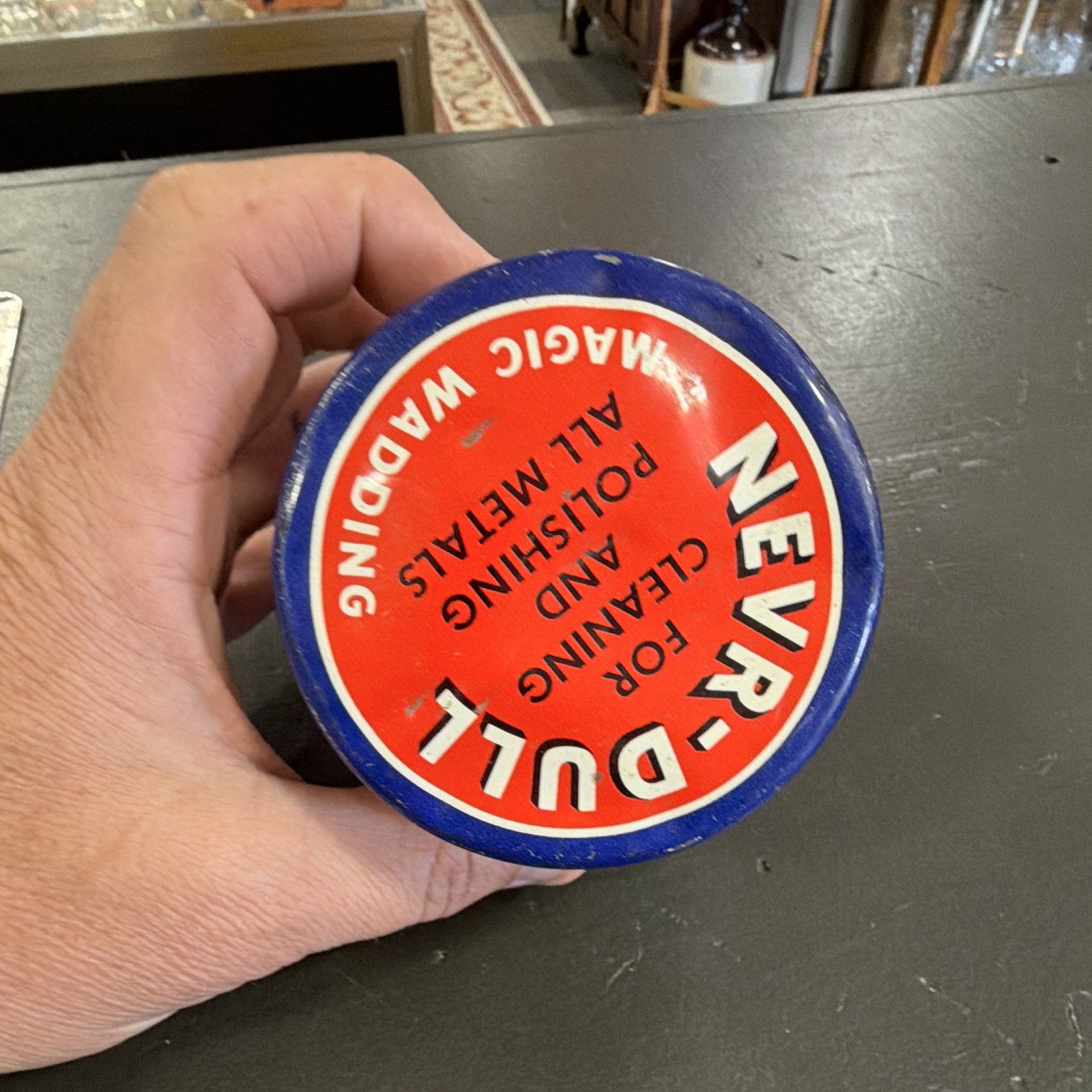 NEVR-DULL Magic Wadding Metal Polish Tin 5 oz, Time & Money Saving (2725)