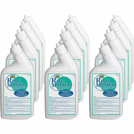 Zep 184611 Ring Master, Bathroom Cleaner, 1 Qt., Pk12