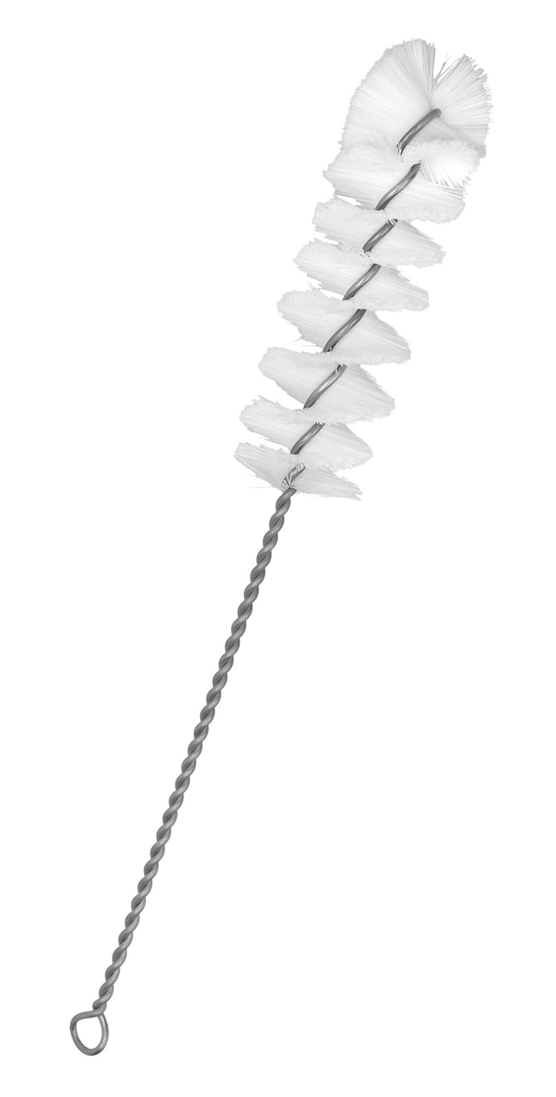 Nylon Cleaning Brush with Fan-Shaped End, 8.75″ – Twisted Stainless Steel Wir…