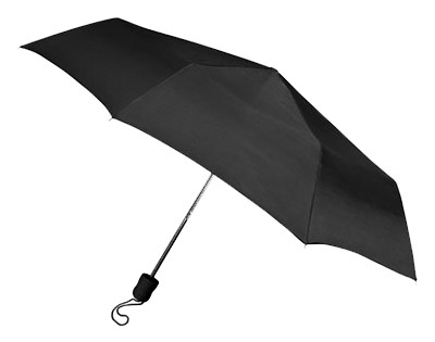 Mini Umbrella, Black, 42 In. Coverage – 813