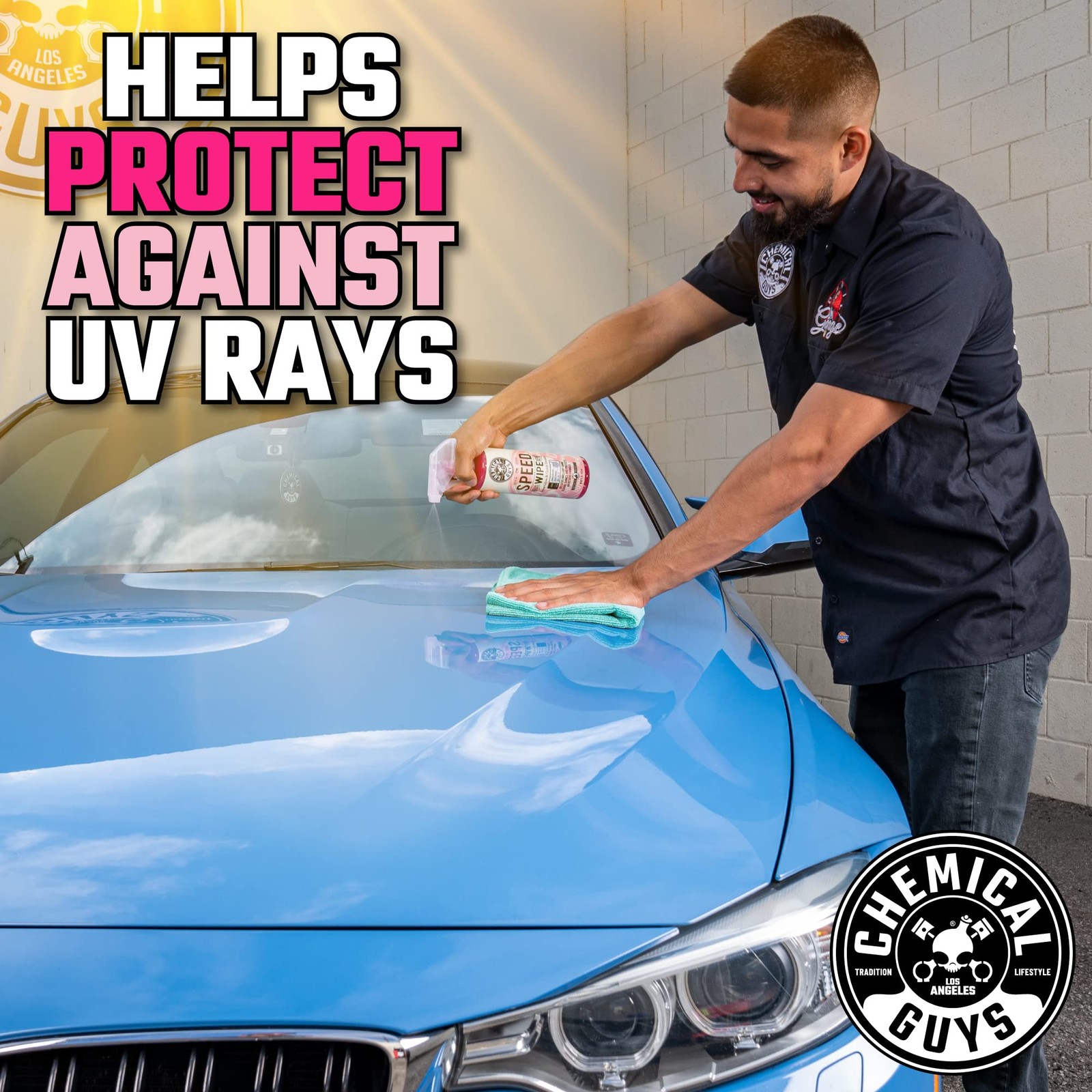 16oz Quick Detailer Spray High Gloss Streak Free Shine Safe on All Surfaces