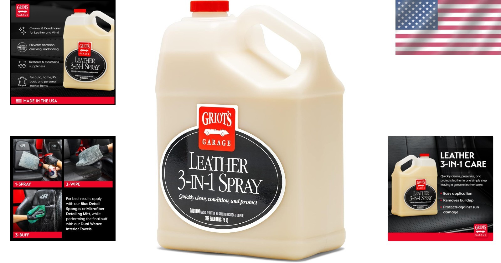 Leather Cleaner & Conditioner Spray
